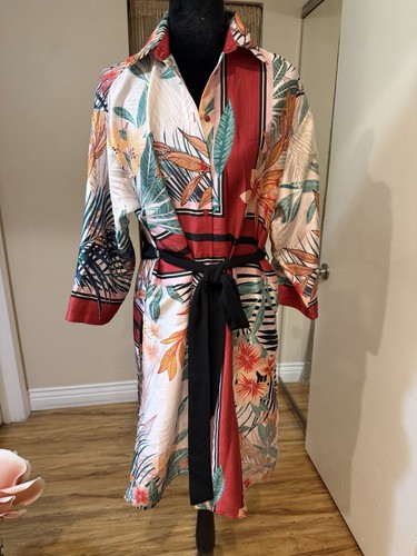 Zara basic floral tropical - zara,