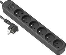 Bloc Multiprise Electraline 6