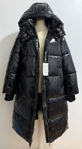 Zara veste anorak longue noire - anorak,