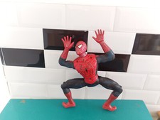 HS Figurine 30cm 2003 spiderman Toybiz spider man movie pull string crawling