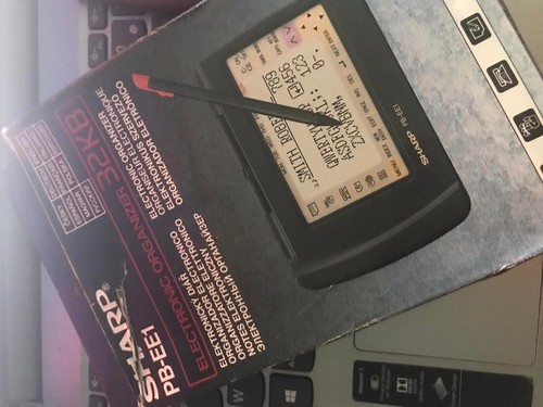 Sharp ee1 vintage portable - sharp,