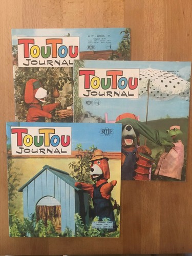 Toutou journal lot de - journal,