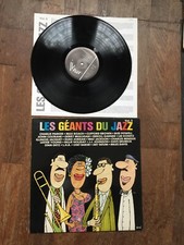 DISQUE VINYLE ALBUM 33 T 30 CM LES GEANTS DU JAZZ 2 pochette sine