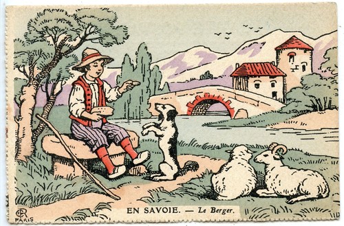 Postcard carte postale - postcard,
