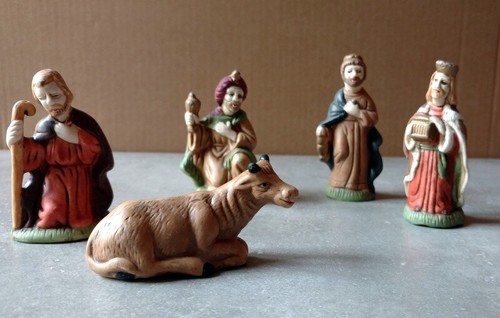 Lot anciens santons - lot, 5