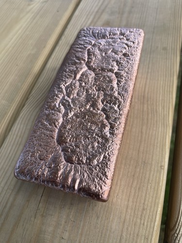 Lingot artisanal cuivre pur - lingot, de