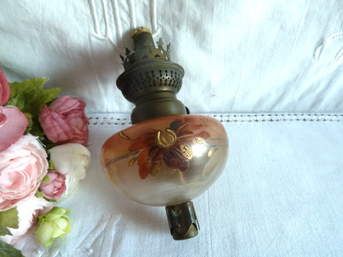 Ancienne toupie piano - de, lampe