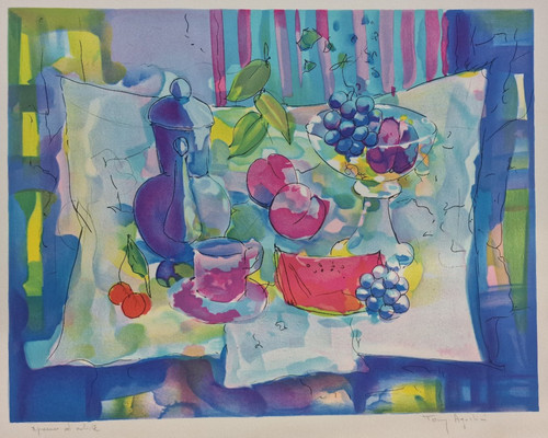 Lithographie originale tony - originale,