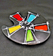 Dessous de plat céramique palette de peintre