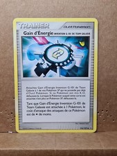 Carte Pokémon trainer gain d'énergie 116/127 Platine Française 