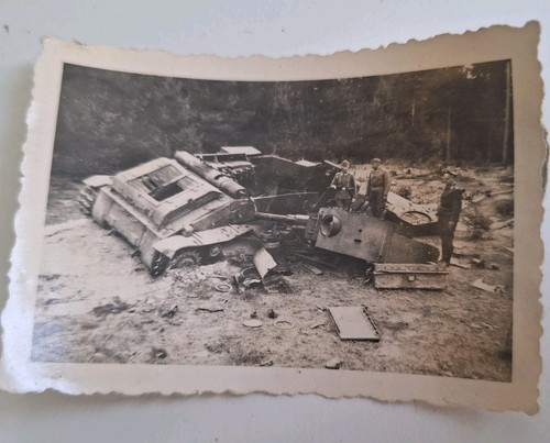Photo char detruit - detruit, allemand