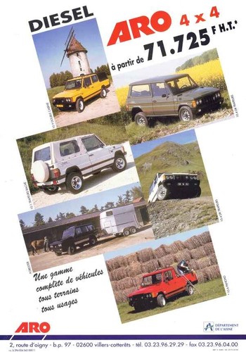 Catalogue brochure aro 24 - brochure, /