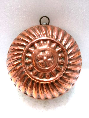 Ancien moule cuivre étamé - ancien,
