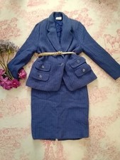 Tailleur jupe tweed - tweed, 100%