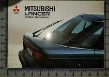 Brochure 5 portes Mitsubishi Lancer Belgique 1990