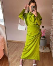 Ensemble haut et jupe taille