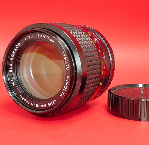 Objectif minolta tele rokor - minolta,