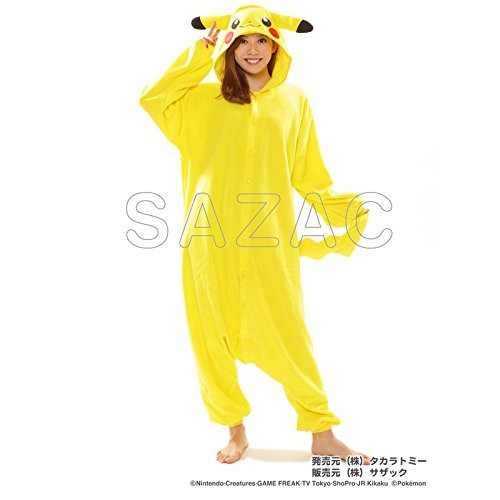 Costume fleece pikachu - costume,