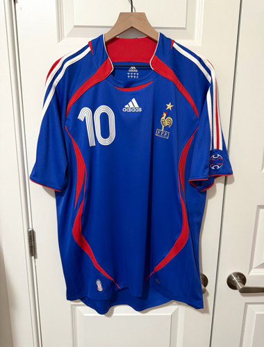 2006 france home shirt - shirt, zidane