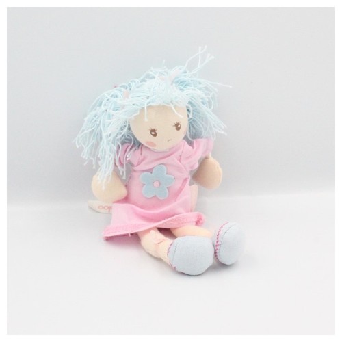 Doudou attache tétine poupée