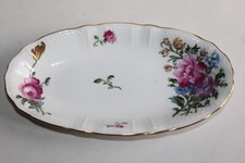 Ravier en porcelaine de Limoges, L. BERNARDAUD, décor fleur rose, n°4