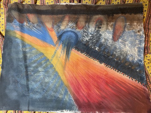 Art contemporain huile sur - art,