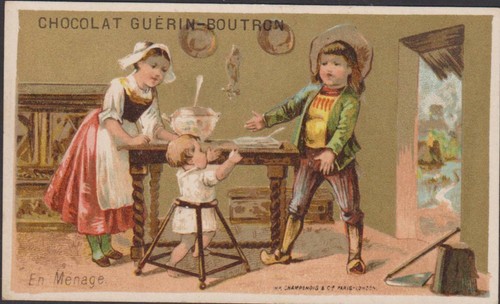 Chromo ancien chocolat - chromo,