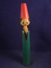 Ancien jouet quille en bois