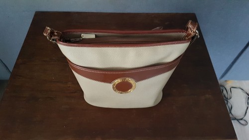 Sac main cuir beige - sac,