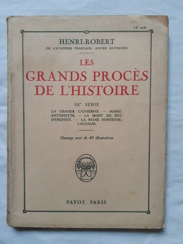 Les grands procès - de, l'