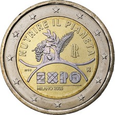 Italie, 2 Euro, Expo Milano
