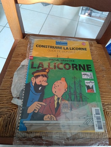Tintin licorne maquette - la,