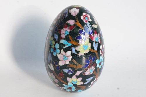 œuf émaux cloisonnés chine - Œuf,