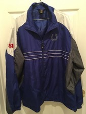 Indianapolis Colts Reebok Sports Illustrated SI Windbreaker Jacket  New XL