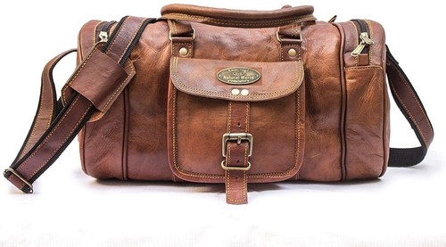 6cm voyage cuir hommes - 35.6cm,