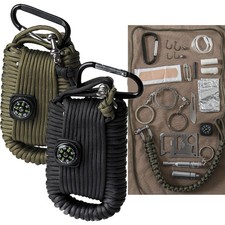 Mil-Tec Paracord Kit De Survie Grand Corde De Parachute Extérieur