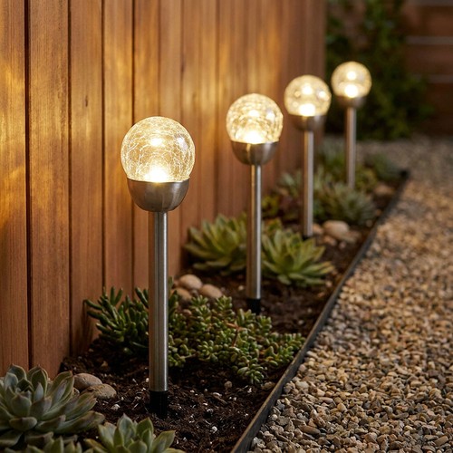 Lampe extérieure solaire - 4x,