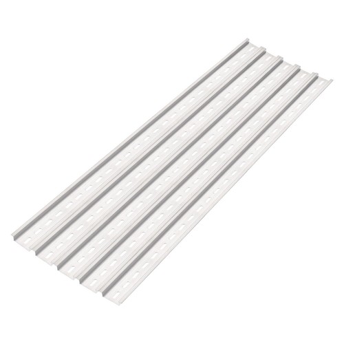 Rail din fendu - fendu, aluminium