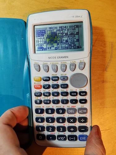 Casio graph legere - graph, lueur