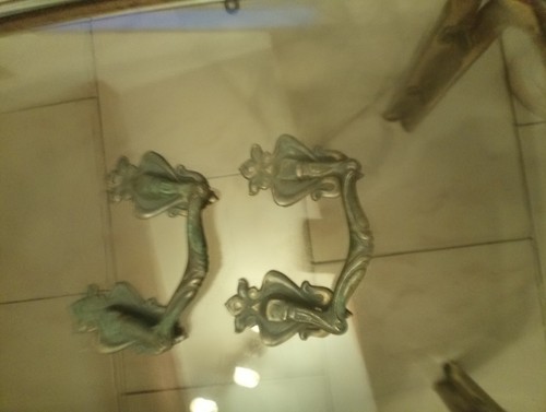 Anciennne poignée coffre - de,
