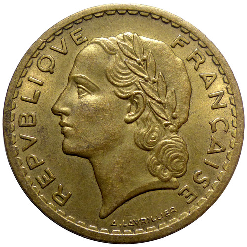 Francs lavrillier bronze - francs,