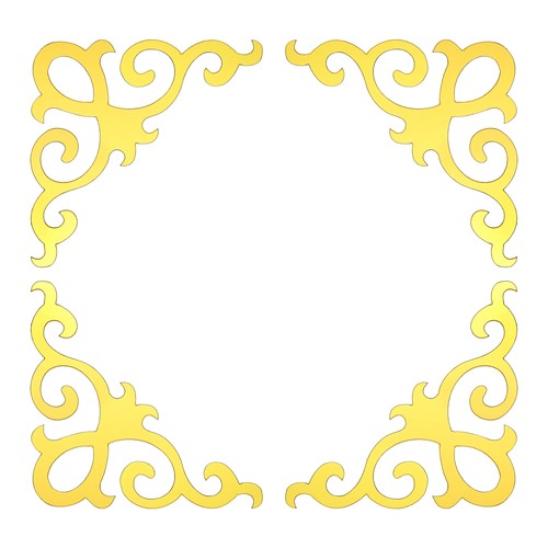 Pour stickers adhésifs miroir