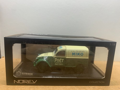 Norev citroen 2cv - norev, fourgonnette
