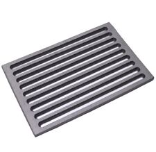 Grille En Fonte 31,5x20,5x1 CM pour Cheminée Poêle Barbecue Fond pour Cendre