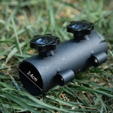 Base de piquet de tente réglable pour bâche idéale pour aventures en plein ai