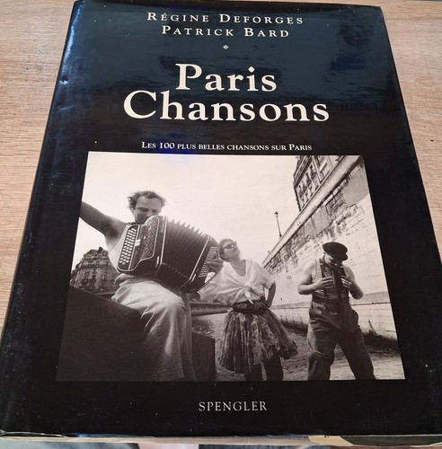 Livre paris chansons - "paris, chansons"