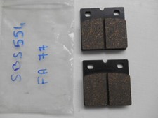 PLAQUETTES FREIN ARRIERE MOTO