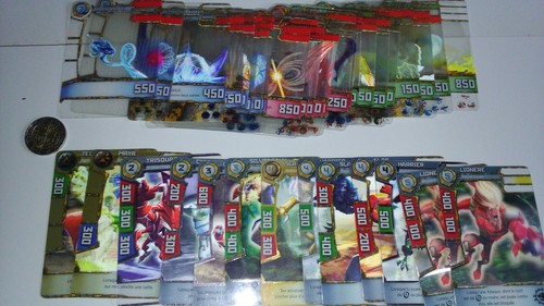 Lot cartes images redakai - de,
