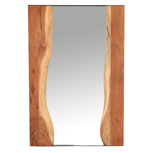 Miroir mural boho rotin - miroir, en