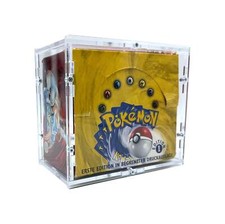 Protection pour Pokemon Display Booster Box WOTC ancien plexi Boitier Boite Case